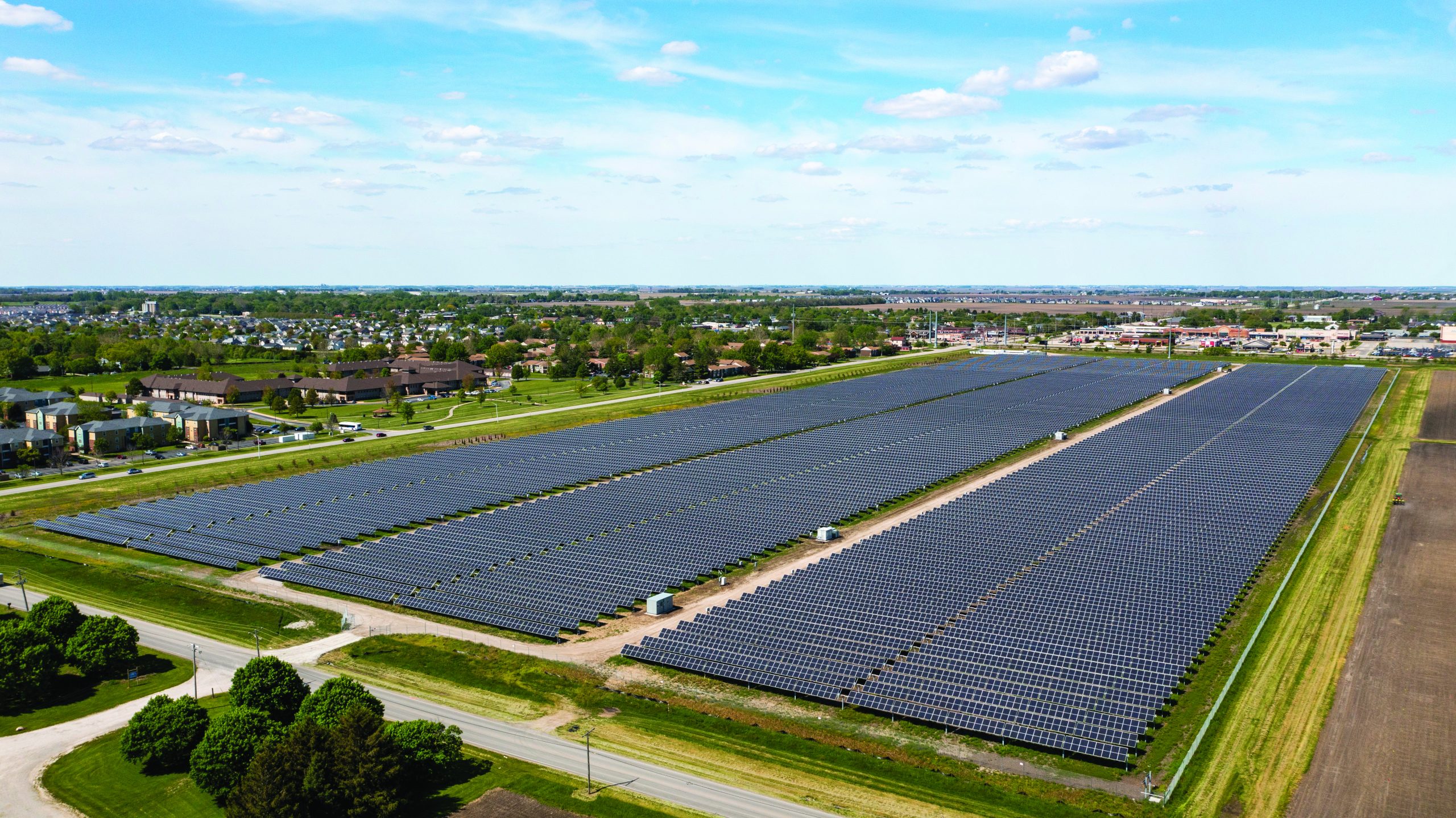 Image of Solar Farm 2.0 array