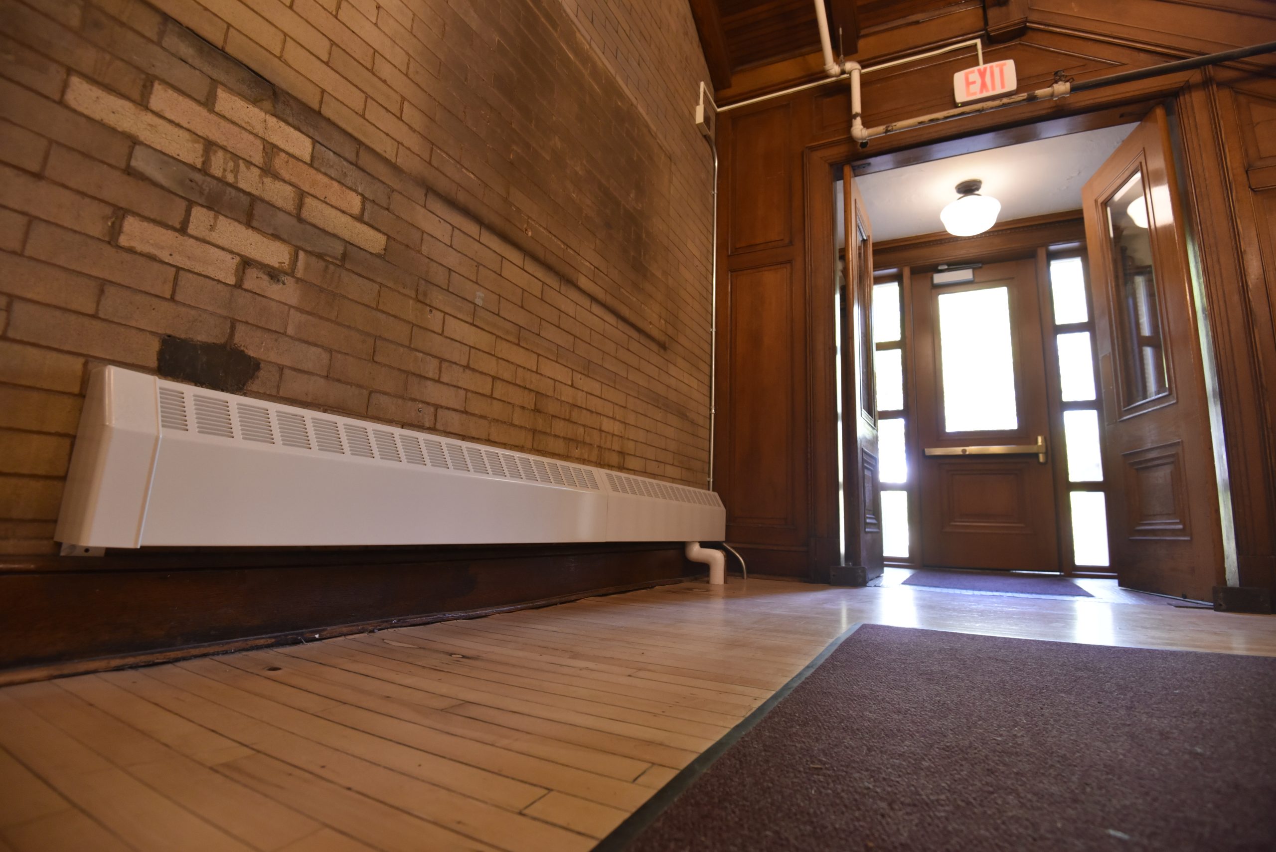 radiator in Davenport Hall