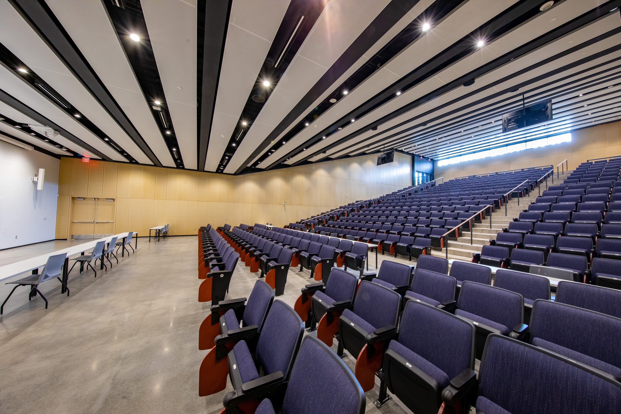 The Campus Instructional Facility, which opens for classes Fall 2021, will host classes from throughout the College of Engineering and campus, with a special emphasis on active-learning spaces, distance-learning environments, and cutting-edge innovation technology. The building will also serve as a testbed for entrepreneurship and student engagement while it frees up existing classroom space for new research labs.