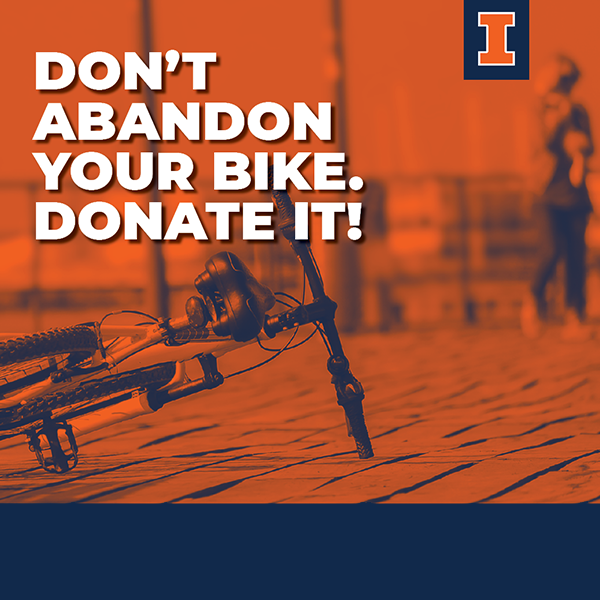 Don't Abandon Your Bike - Donate It!