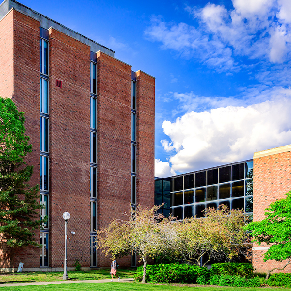 Exterior of the Engineering Sciences Building